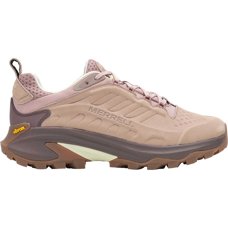 Women’s Moab Speed 2 Leather Waterproof Shoe – Adobe Rose