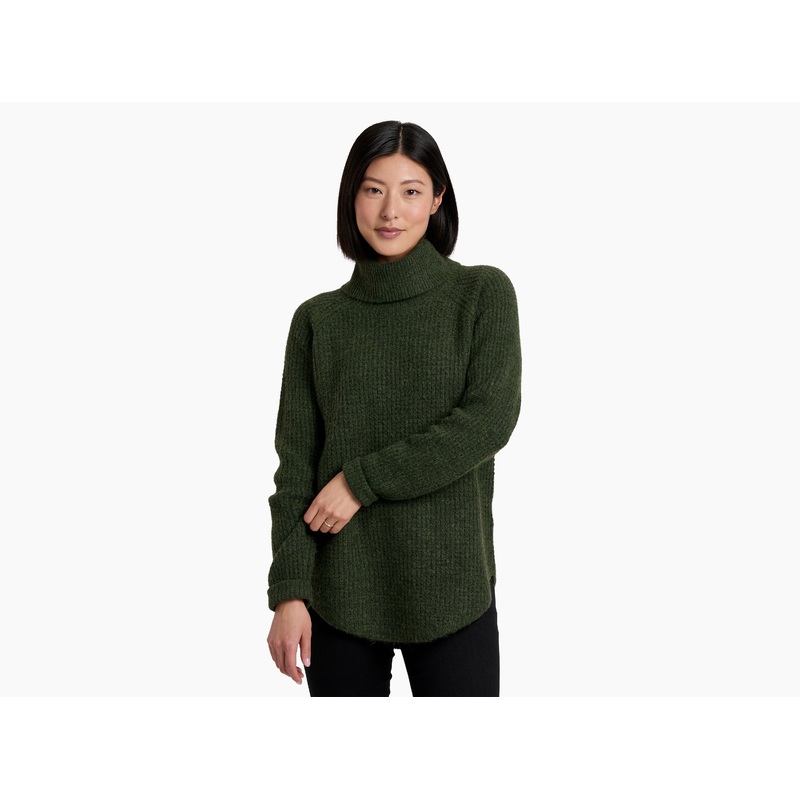 Women’s Sienna Sweater – Dark Moss