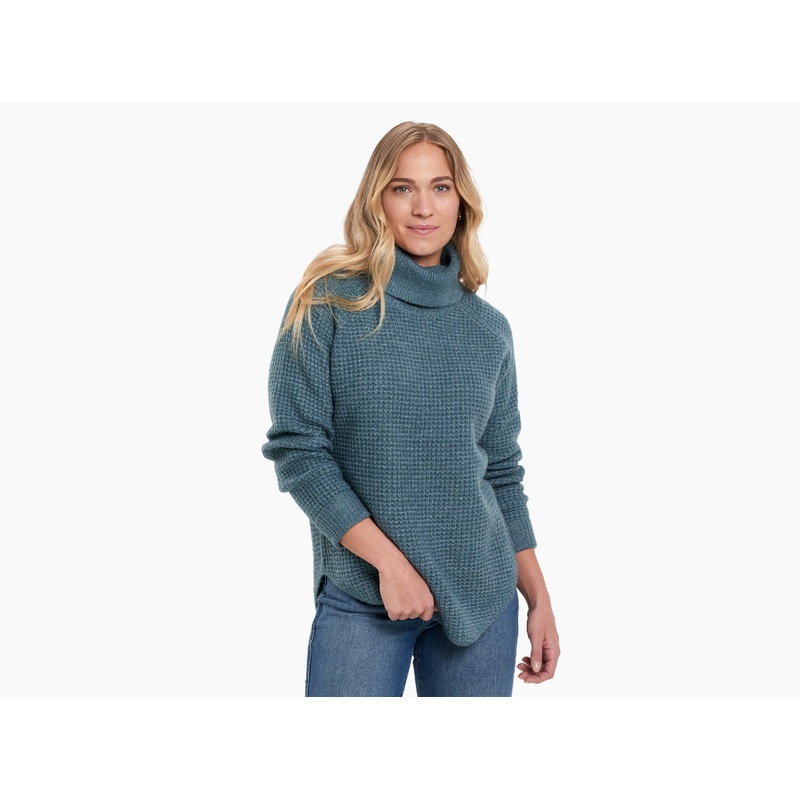 Women’s Sienna Sweater – Mineral Blue