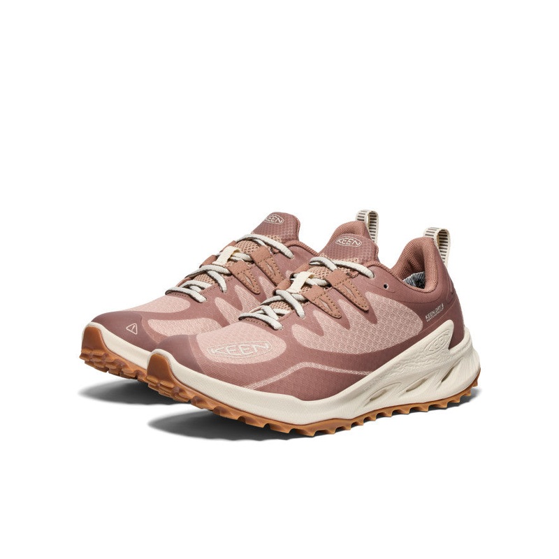 Women’s Zionic Waterproof Hiking Shoe – Warm Taupe/Raw Umber