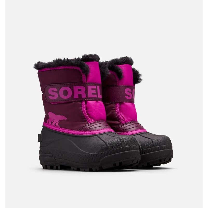 Childrens’ Snow Commander Boot – Purple Dahlia/Groovy Pink