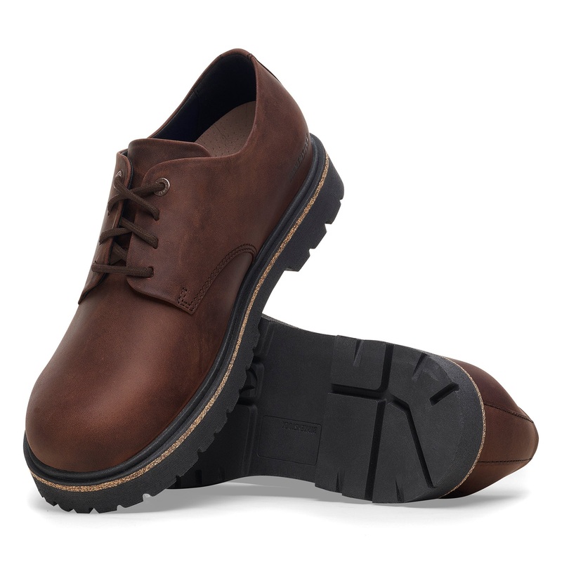 Highwood Low Oiled Leather Shoe – Habana