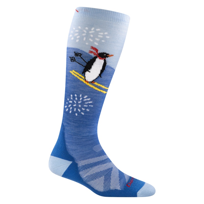 Kids’ Penguin Peak Over-the-Calf Midweight with Cushion Ski & Snowboard Sock  – Stellar