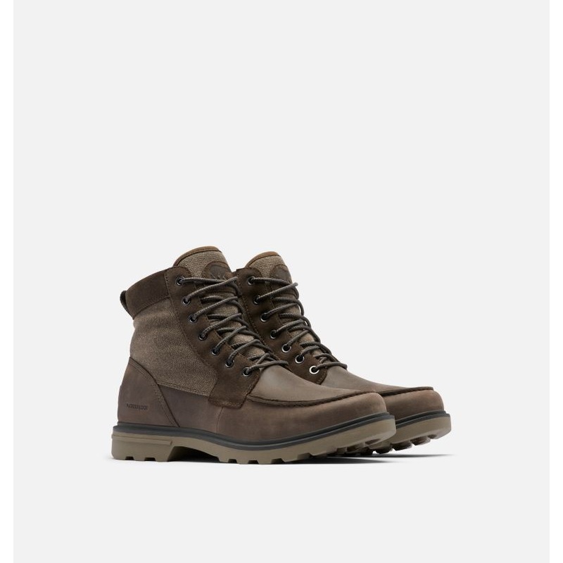 Men’s Carson Moc Waterproof Boot – Major/Wet Sand