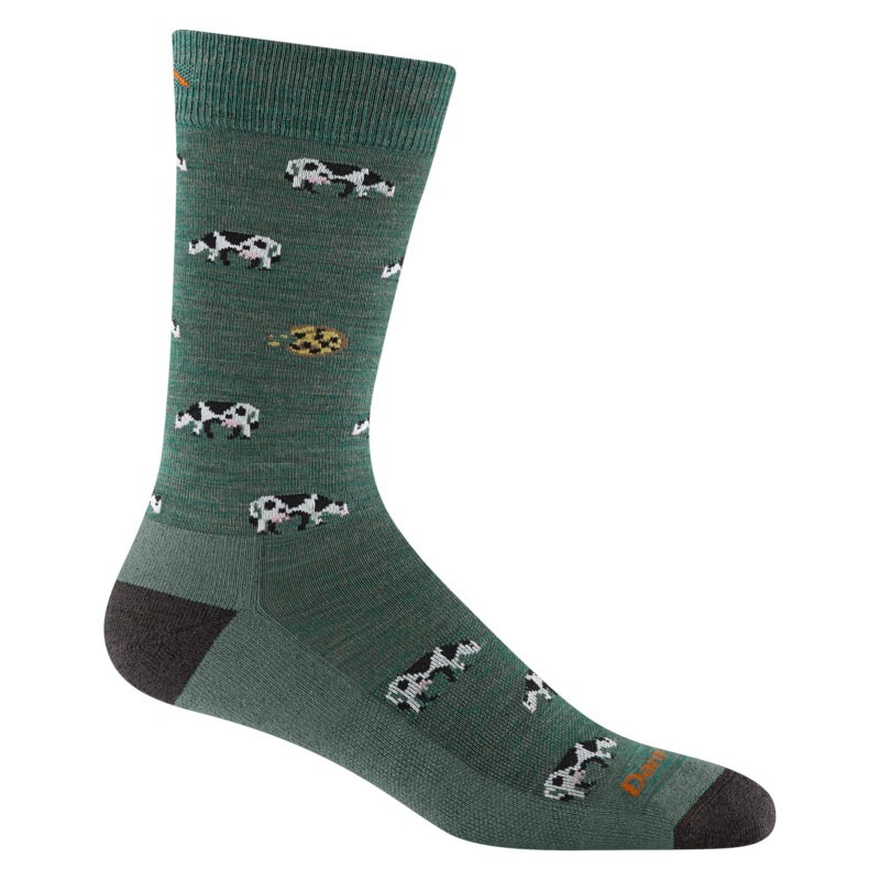 Men’s Dairy Air Crew Lightweight with Cushion Sock – Pasture