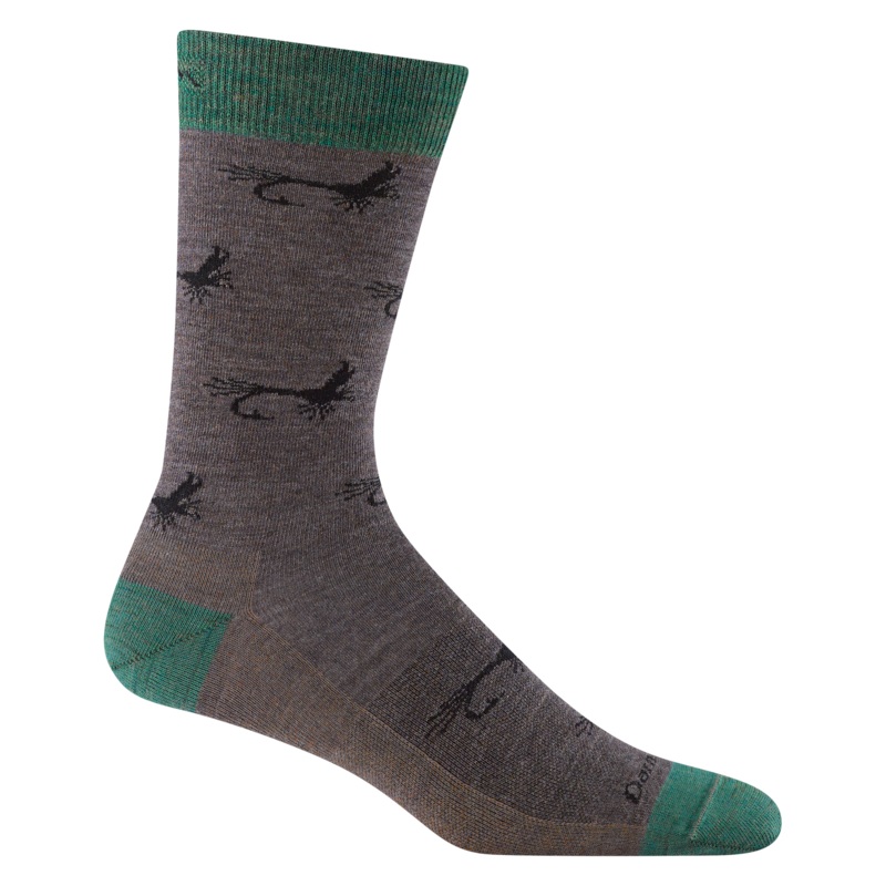 Men’s Mcfly Crew Lightweight Lifestyle Sock – Taupe