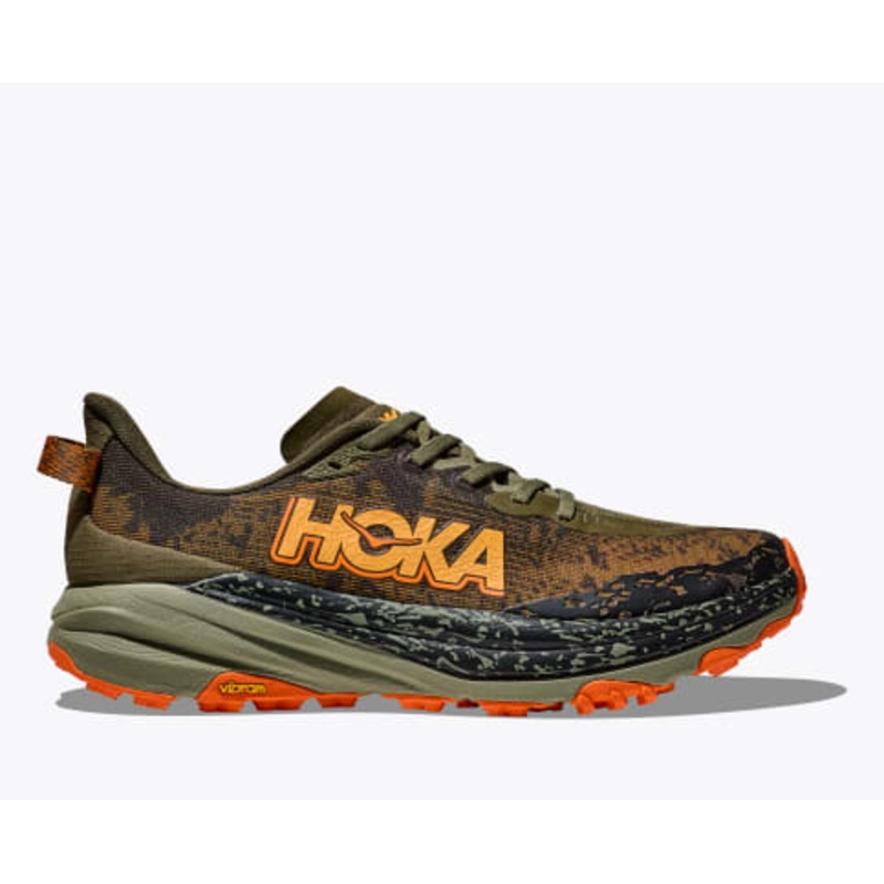 Men’s Speedgoat 6 Shoe – Antique Olive/Squash
