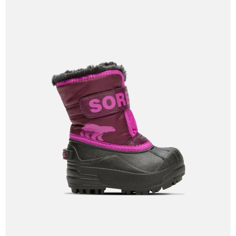 Toddler Snow Commander Boot – Purple Dahlia/Groovy Pink