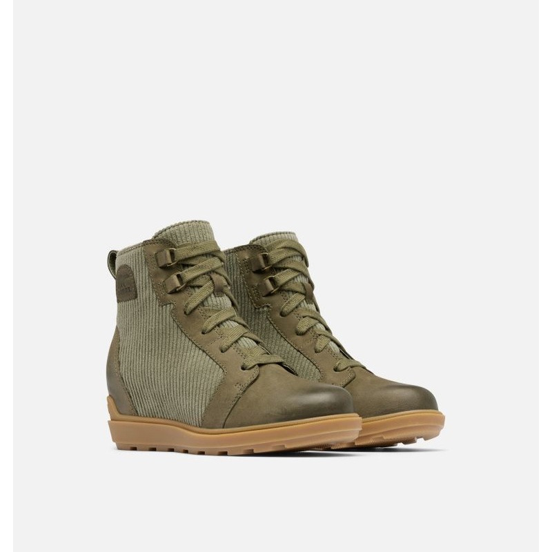 Women’s Evie II NW Lace Plus Bootie – Stone Green/Gum 17