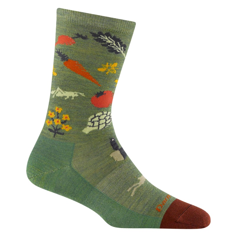 Women’s Farmer’s Market Crew Lightweight Sock – Willow