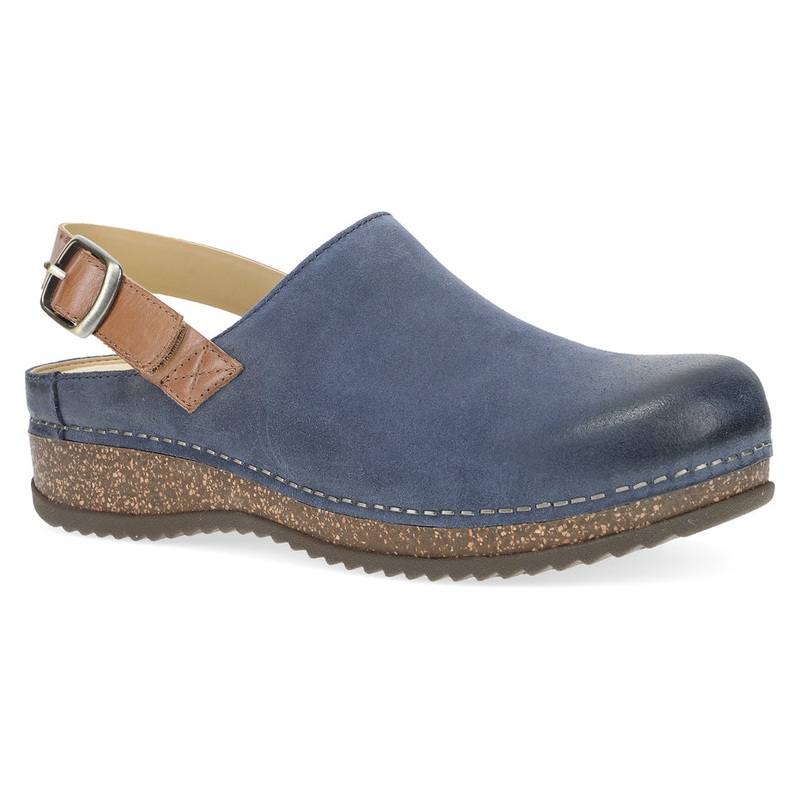 Women’s Merrin Burnished Suede Shoe – Blue