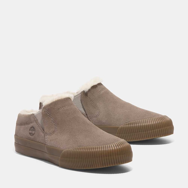 Women’s Skyla Bay 2.0 Warm Lined Sneaker – Taupe Suede