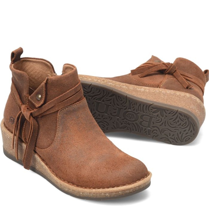 Women’s Vaughn Boot – Glazed Ginger Distressed (Brown)