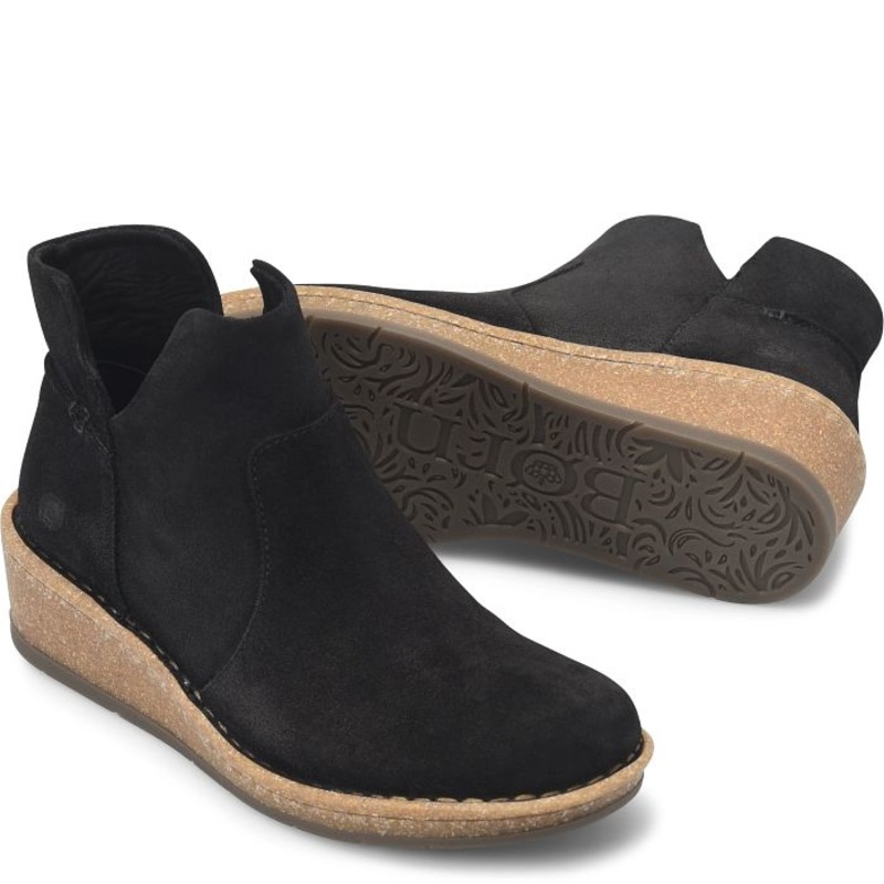 Women’s Viv Boot – Black Distressed (Black)