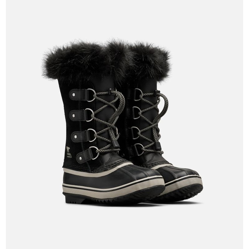 Youth Joan of Arctic Waterproof Boot – Black/Dove