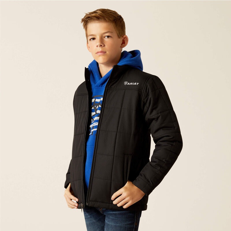 Boys’ Crius Insulated Jacket – Black