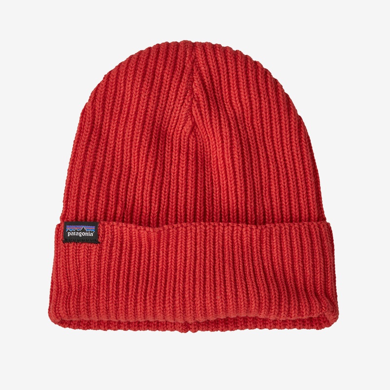 Fisherman’s Rolled Beanie – Madder Red
