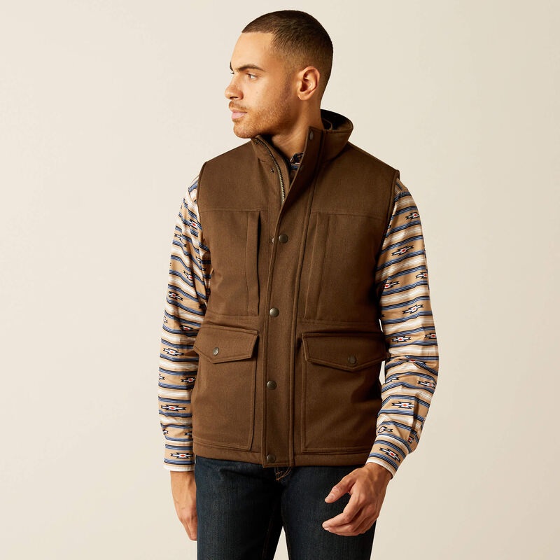 Men’s Abilene Vest – Wren Heather
