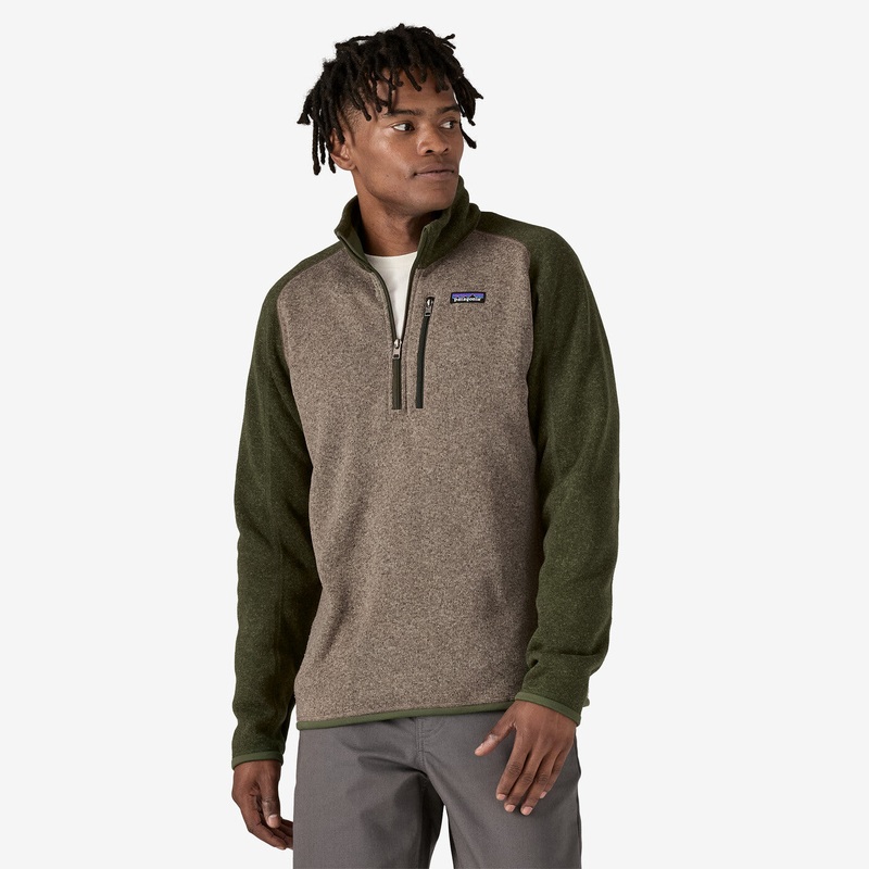 Men’s Better Sweater Quarter-Zip Fleece – Seabird Grey