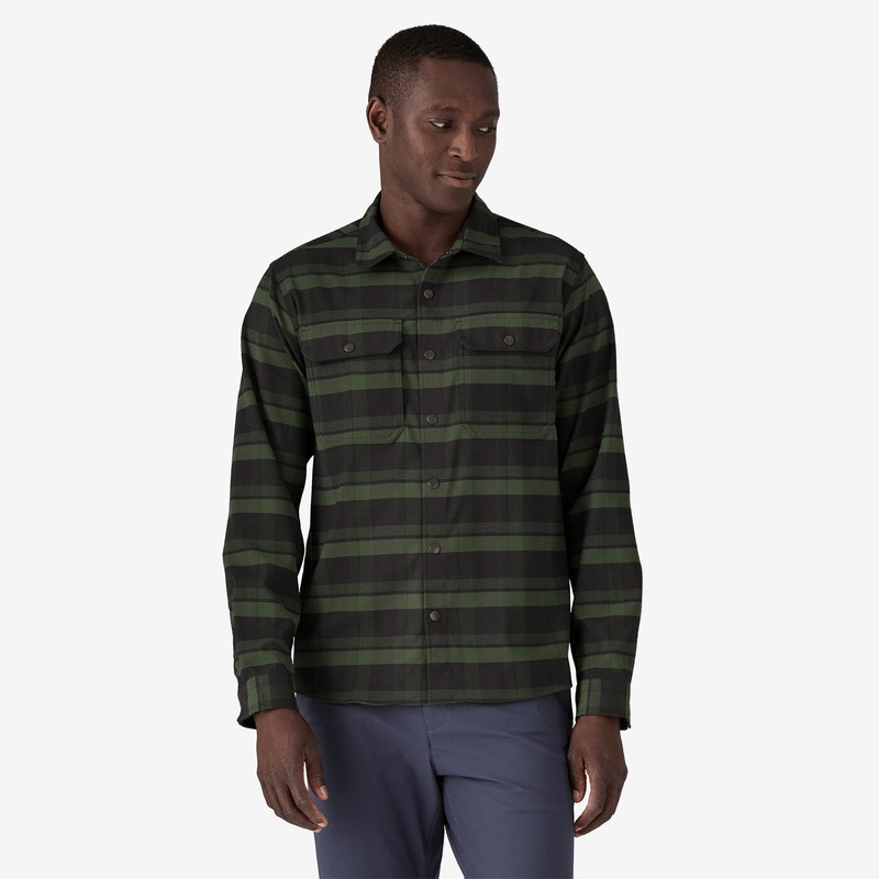 Men’s Canyonite Flannel Shirt – Rush: Torrey Pine Green