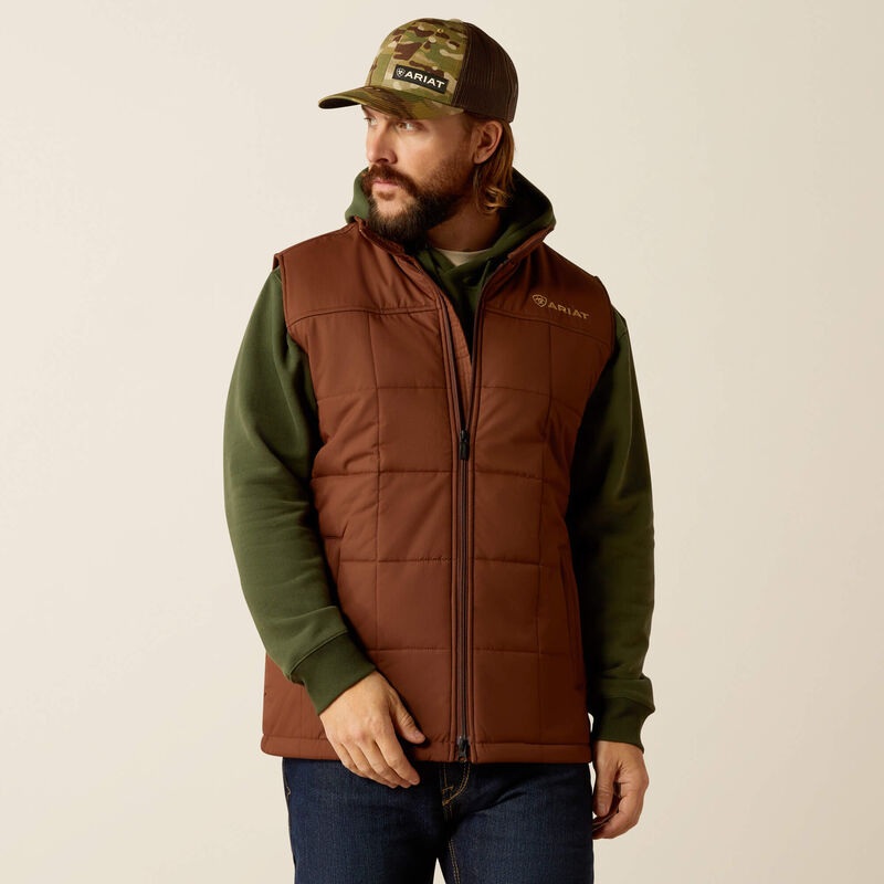 Men’s Crius Insulated Vest – Potting Soil