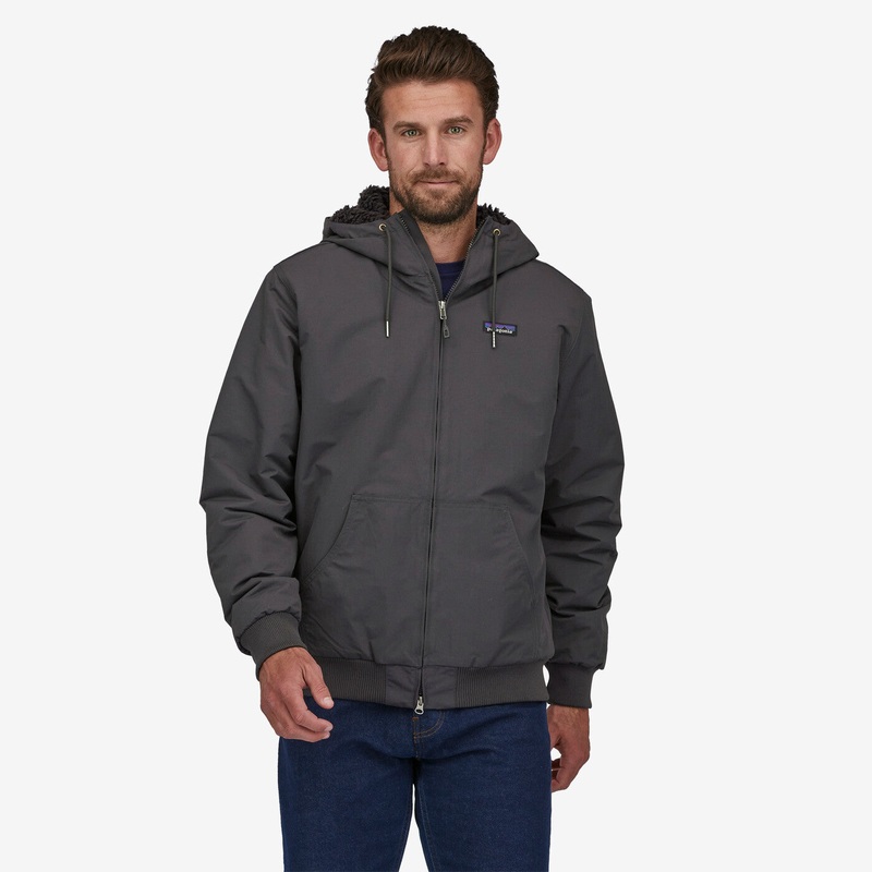 Men’s Lined Isthmus Hoody – Ink Black