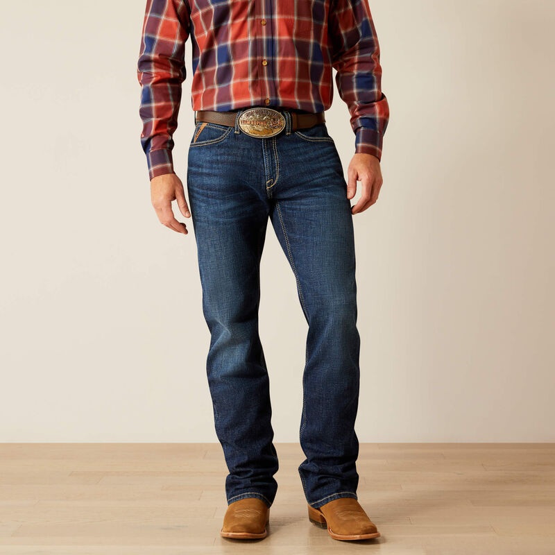 Men’s M4 Relaxed Challenger Boot Cut Jeans – Clint