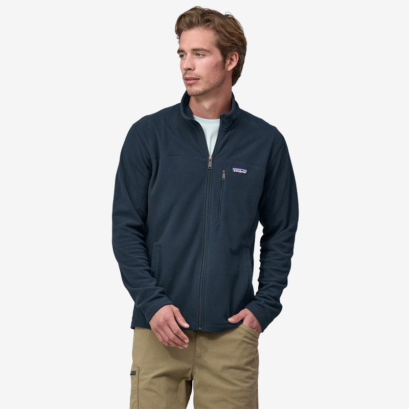 Men’s Micro D Fleece Jacket – New Navy
