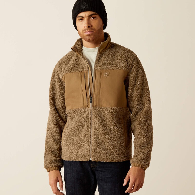 Men’s Odessa Sherpa Jacket – Brindle