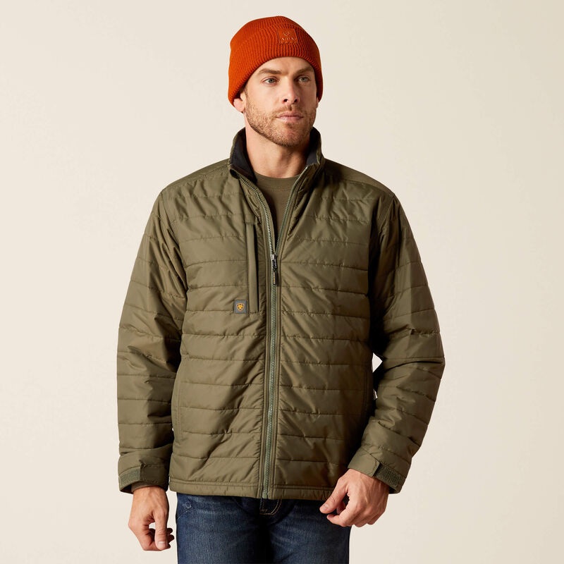 Men’s Rebar Cordura Ripstop Lightweight Insulated Jacket – Beetle