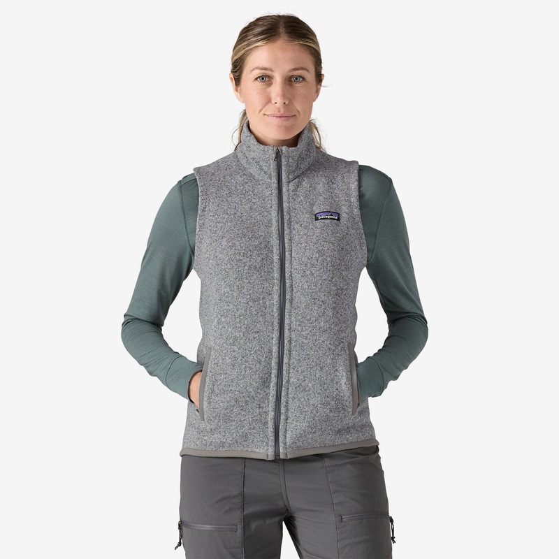 Women’s Better Sweater Fleece Vest – Birch White
