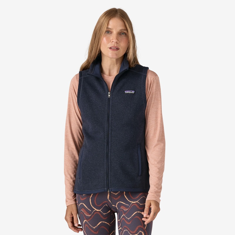 Women’s Better Sweater Fleece Vest – New Navy