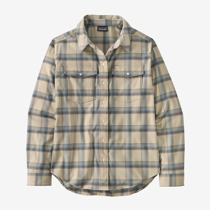 Women’s Canyonite Flannel Shirt – Mountain Trek: Pumice