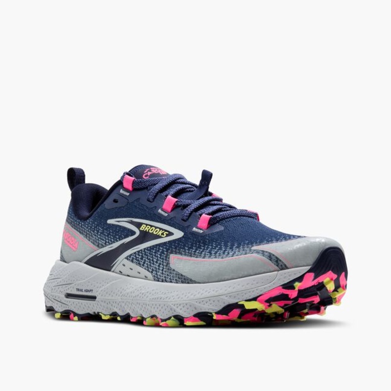 Women’s Cascadia 18 Shoe – Oceana/Pearl Blue/Pink