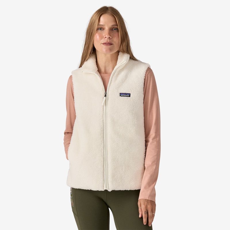 Women’s Los Gatos Fleece Vest – Birch White
