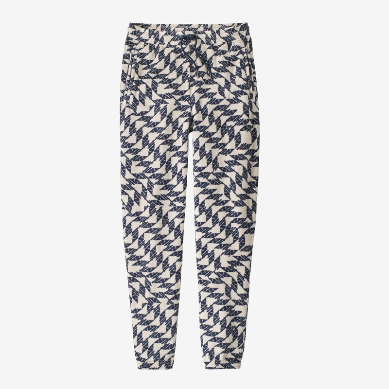 Women’s Micro D Fleece Joggers – Synched Flight Small: Natural