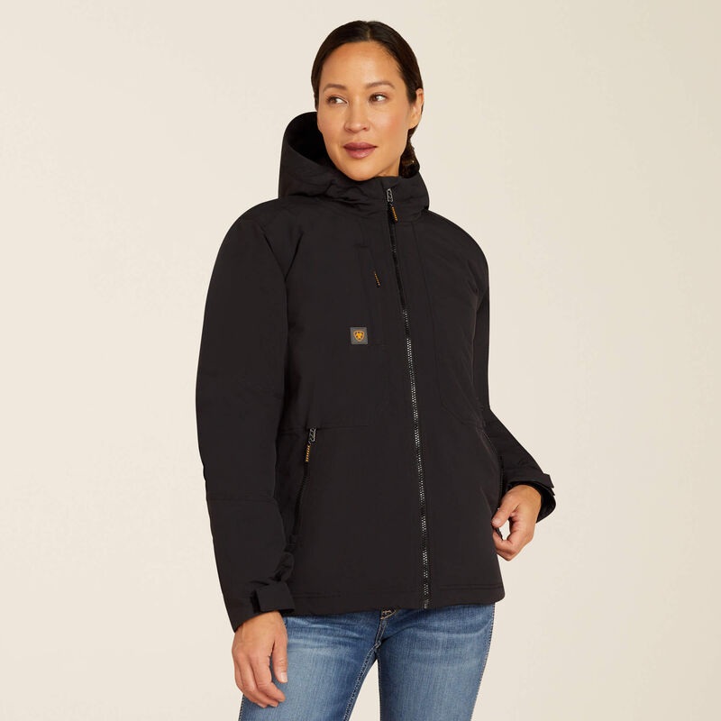 Women’s Rebar Cordura Ripstop Insulated Jacket – Black