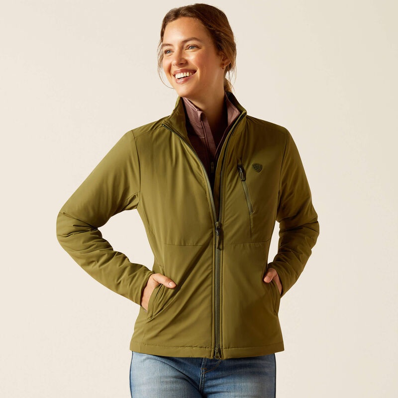 Women’s Rion StretchShell Insulated Jacket – Winter Moss