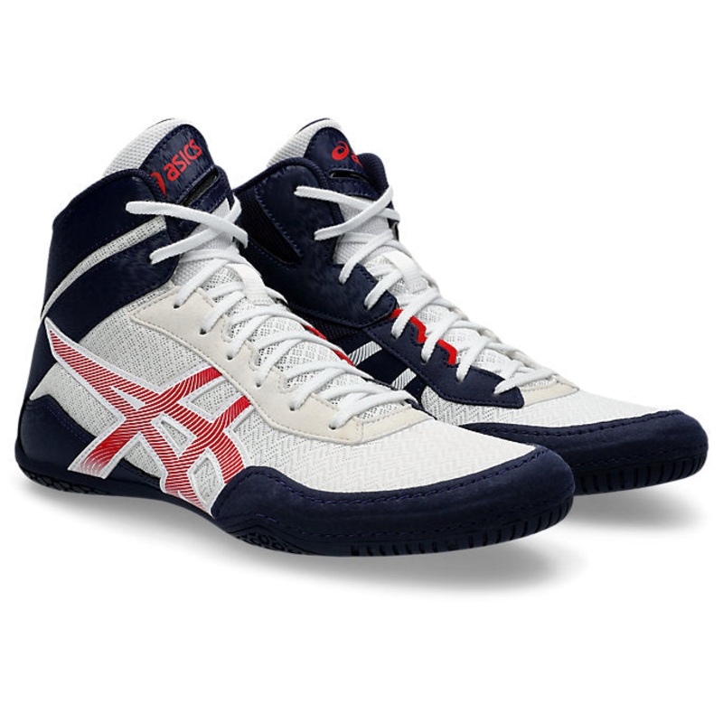 Adult Matcontrol 3 Wrestling Shoe – White/Classic Red