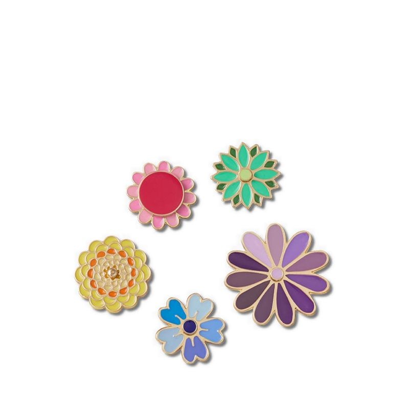 Floral Spin 5-Pack Jibbitz|Assorted|5 Pack