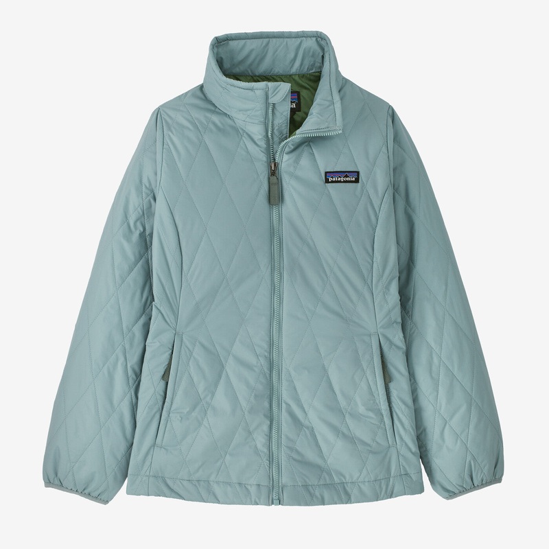 Kids’ Nano Puff Diamond Quilt Jacket – Thermal Blue
