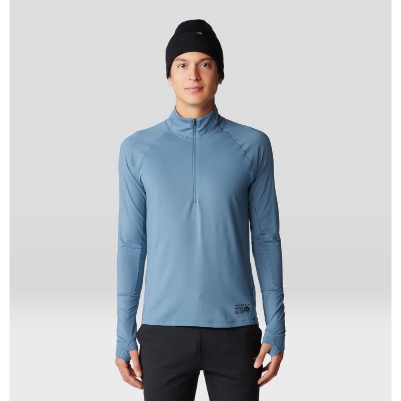 Men’s Butter Up Long-Sleeve Half-Zip – Adriatic Blue