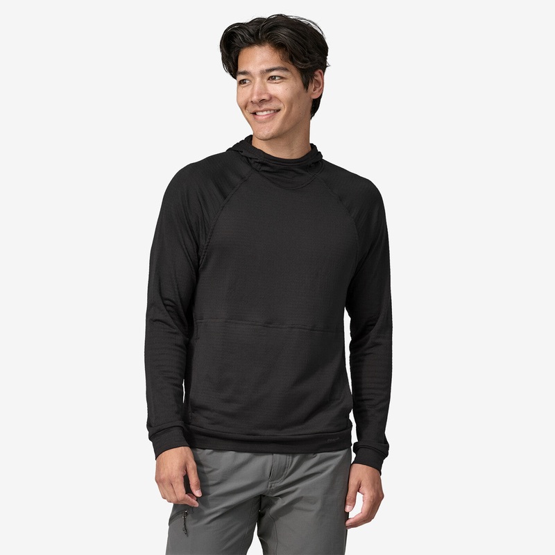 Men’s Capilene Thermal Hoody – Black