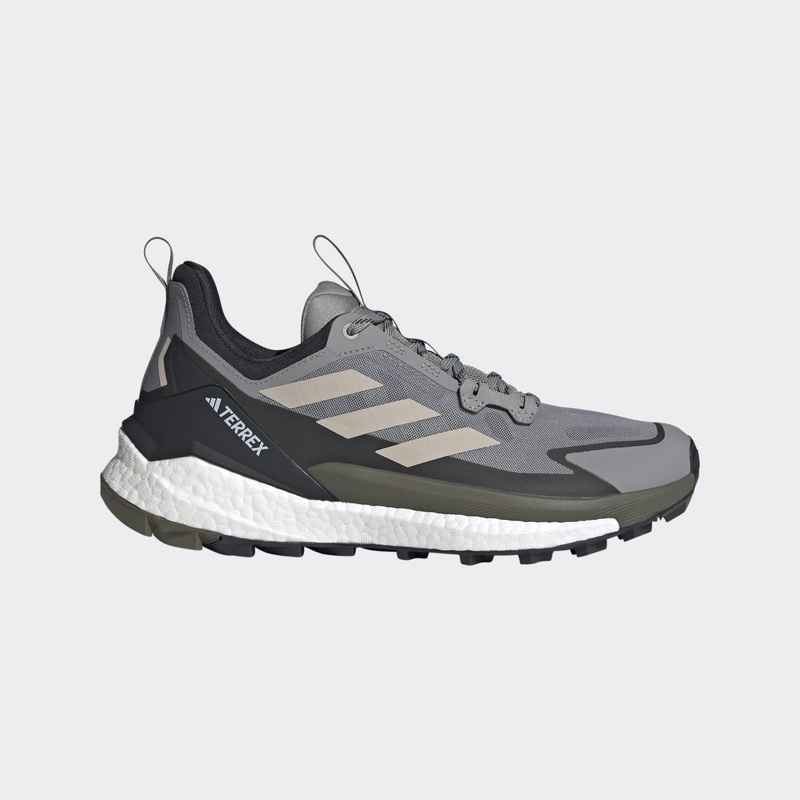 Men’s Terrex Free Hiker 2 Low Hiking Shoes – Charcoal Solid Grey/Core Black/Olive Strata