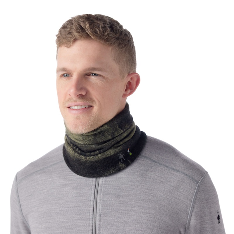 Thermal Merino Reversible Neck Gaiter – North Woods Foggy Pines