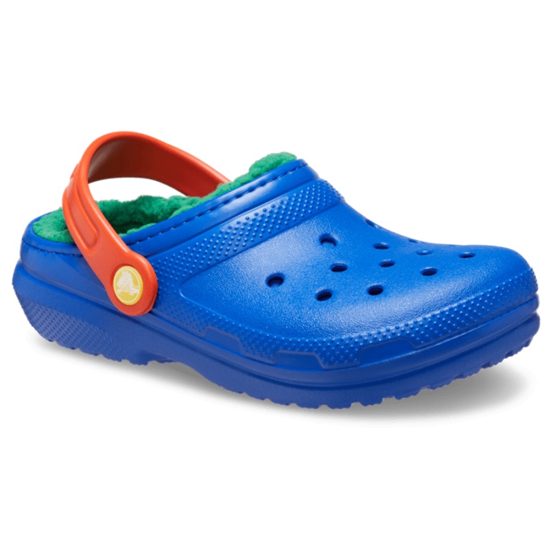Toddler Classic Lined Clog – Blue Bolt/Multi