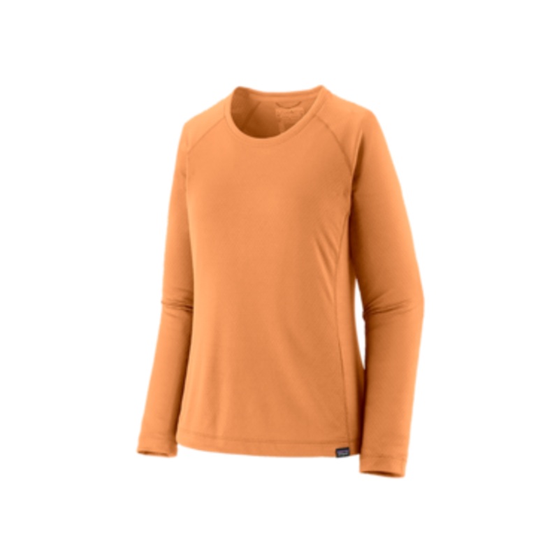 Women’s Capilene Midweight Crew – Vivid Apricot