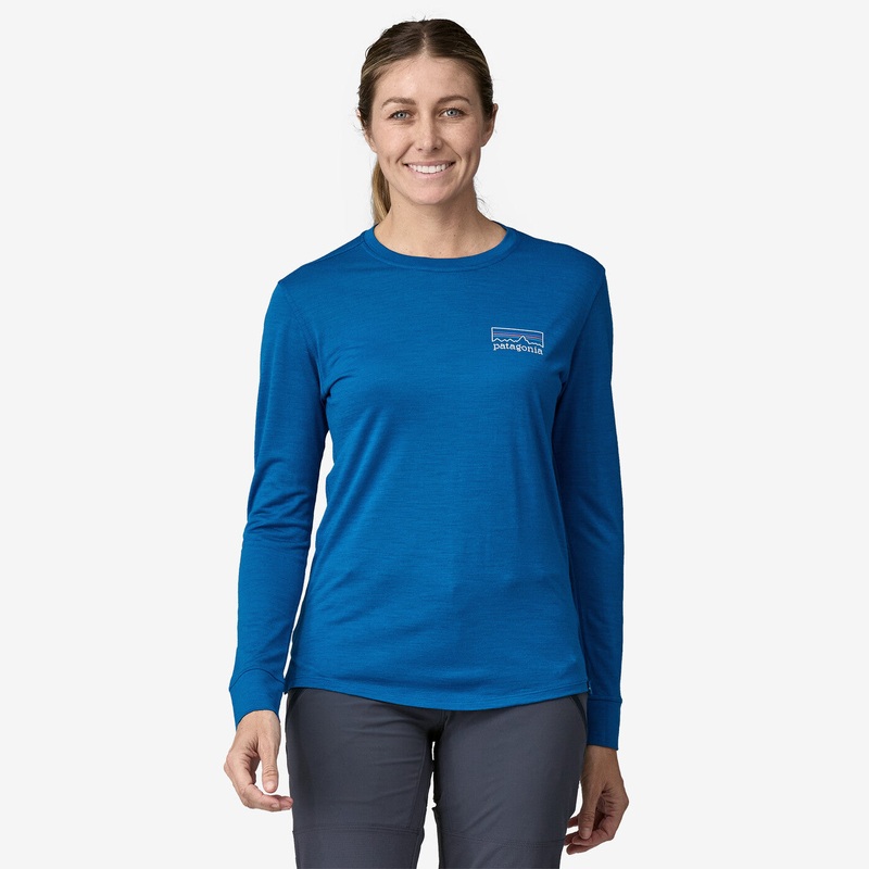 Women’s Long-Sleeved Capilene Cool Merino Graphic Shirt