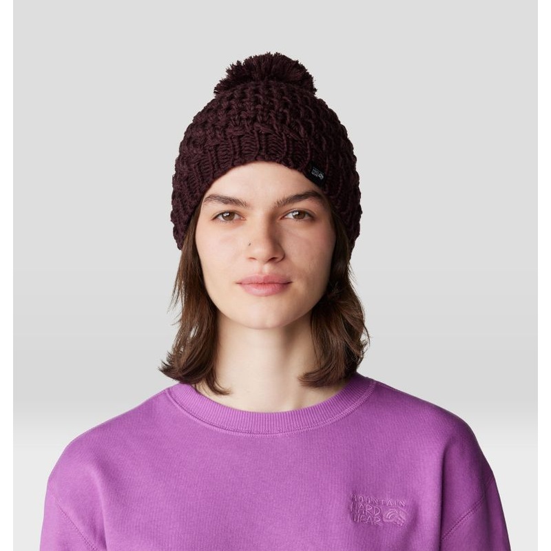 Women’s Snow Capped Beanie – Blackberry