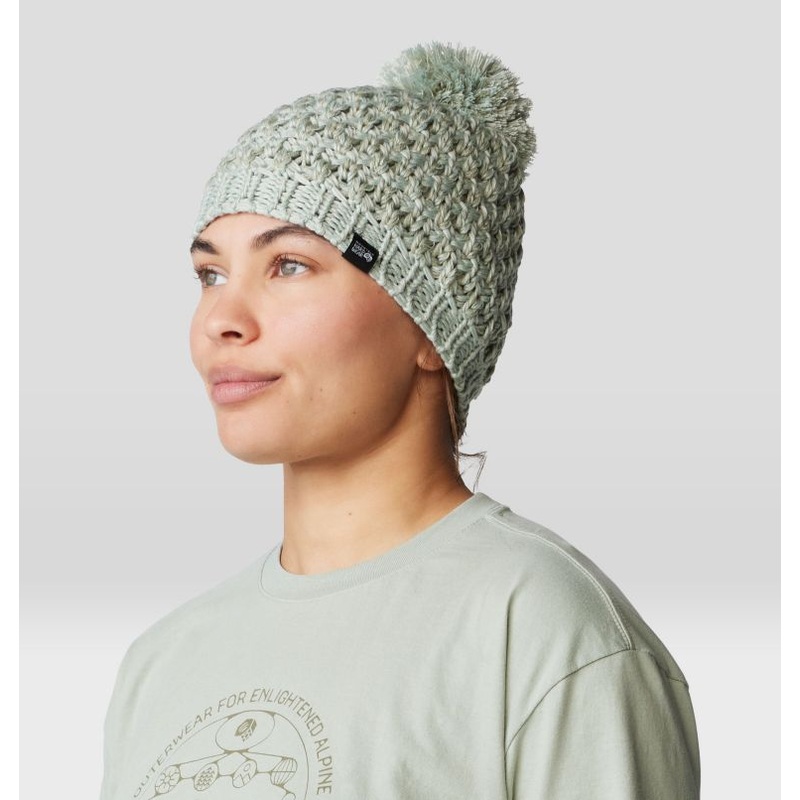 Women’s Snow Capped Beanie – White Sage